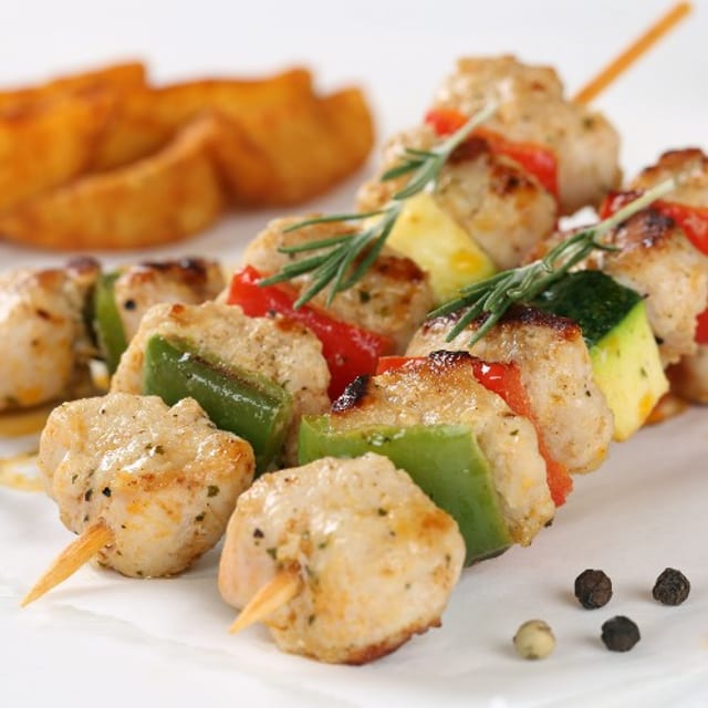 Fish Kabob Skewer.