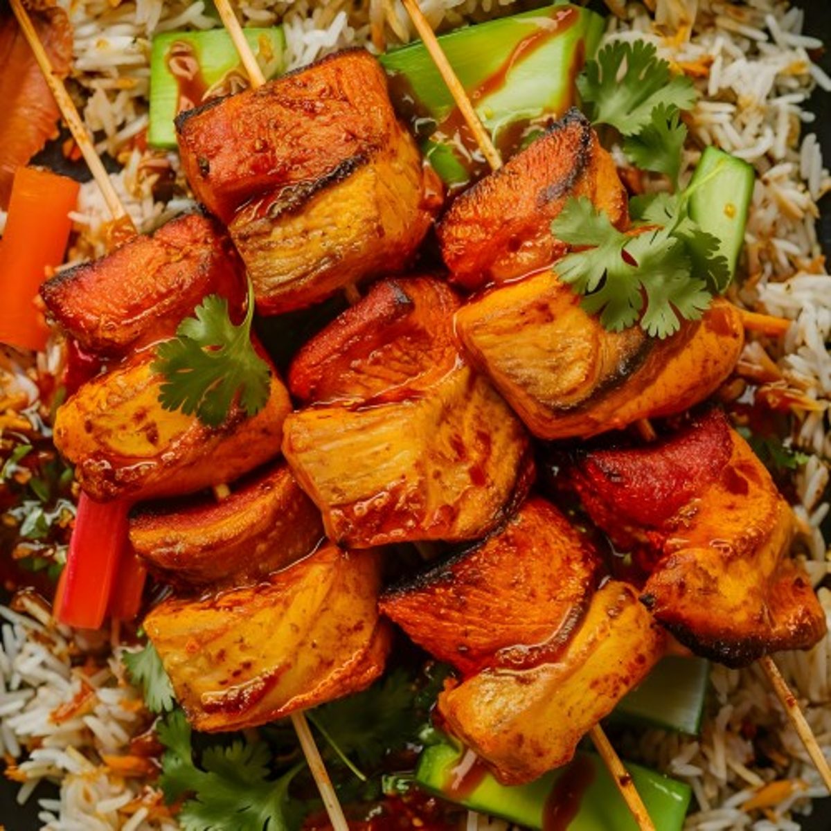 Salmon Kabob