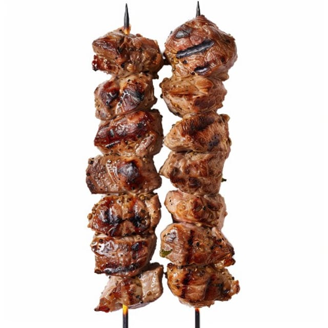 Beef Tikka Kabob.